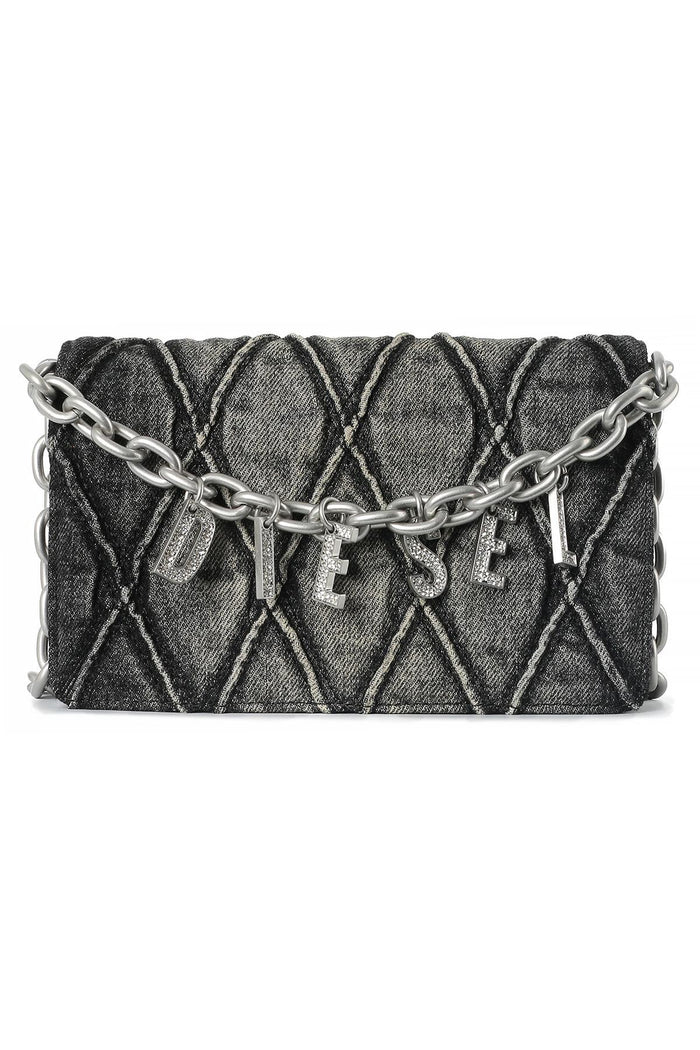 DIESEL Black CHARMD Wallet Strap Shoulder Bag X10281P6330 T8013