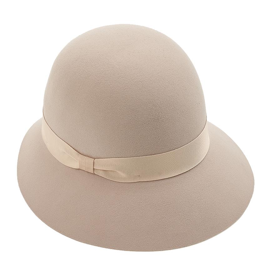 HELEN KAMINSKI Women Valerie Cloche Hat HAT51843 ECRU SAND