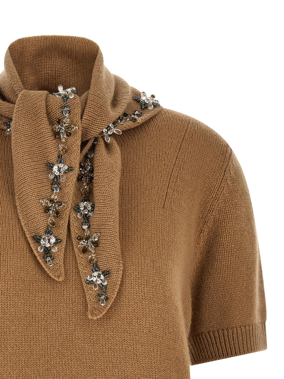 PRADA Wool Knit Cardigan Women’s FW Gray