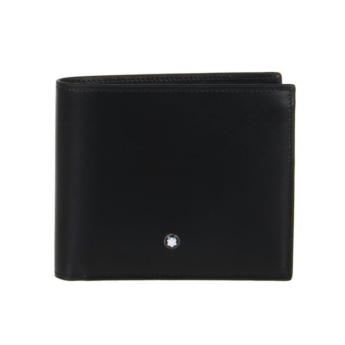 Montblanc Meisterstück 8CC Black Leather Bifold Wallet MB198310