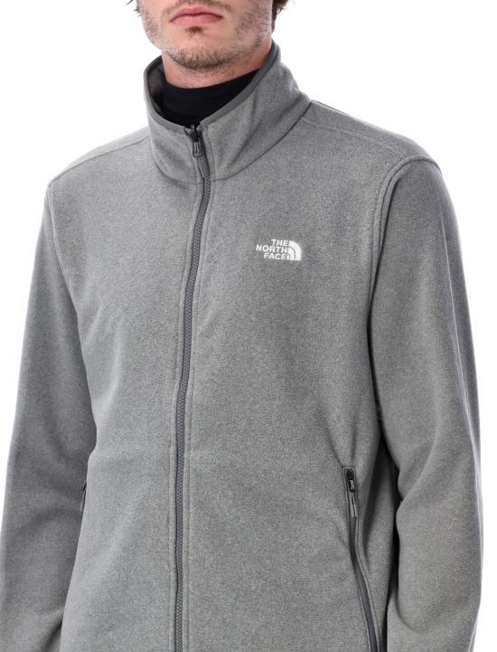The North Face Glacier Fleece Polar Jacket TNF Mid Grey Heather NF0A8D0 RCQI