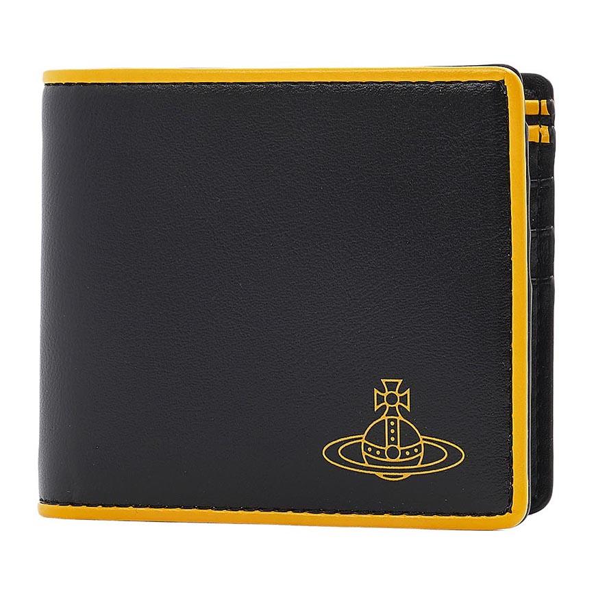 Vivienne Westwood Men’s Leather Bifold Wallet Black