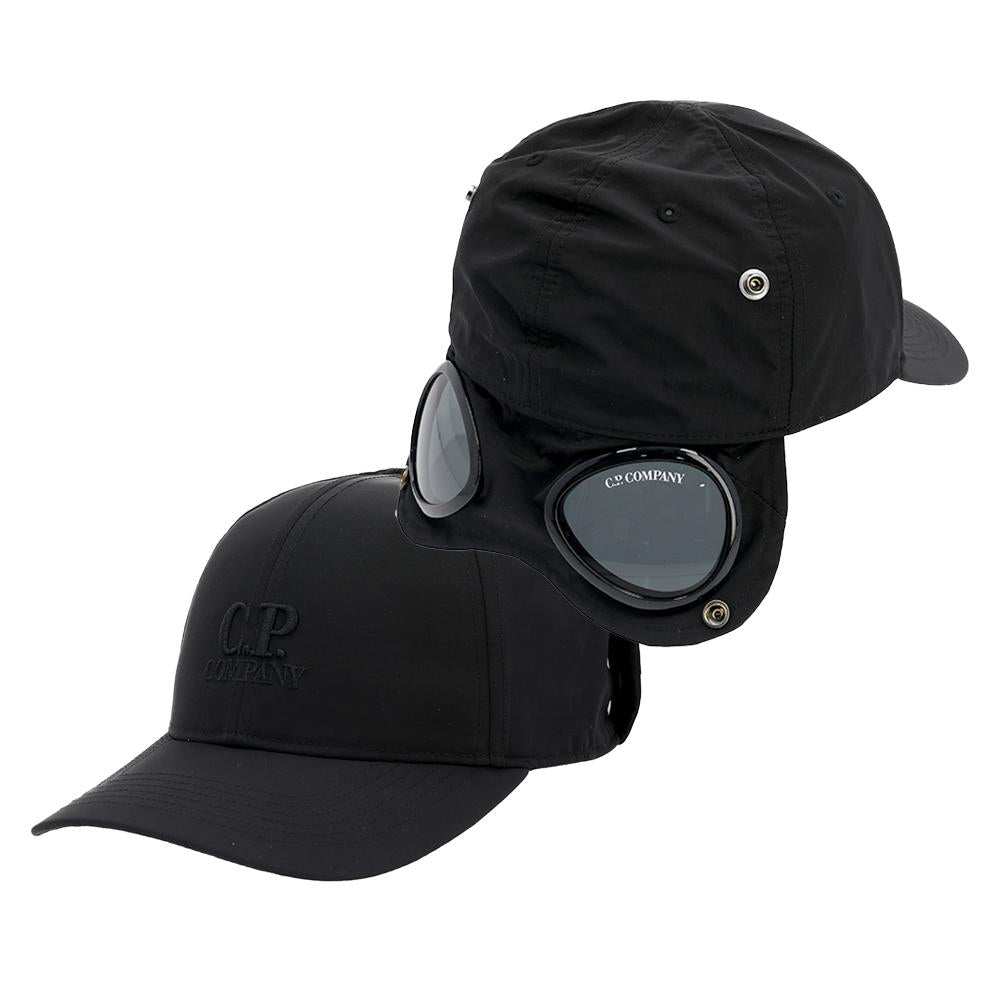 CP Company Chrome R Logo Embroidered Cap for Men RCCMAC748A 110545A 999