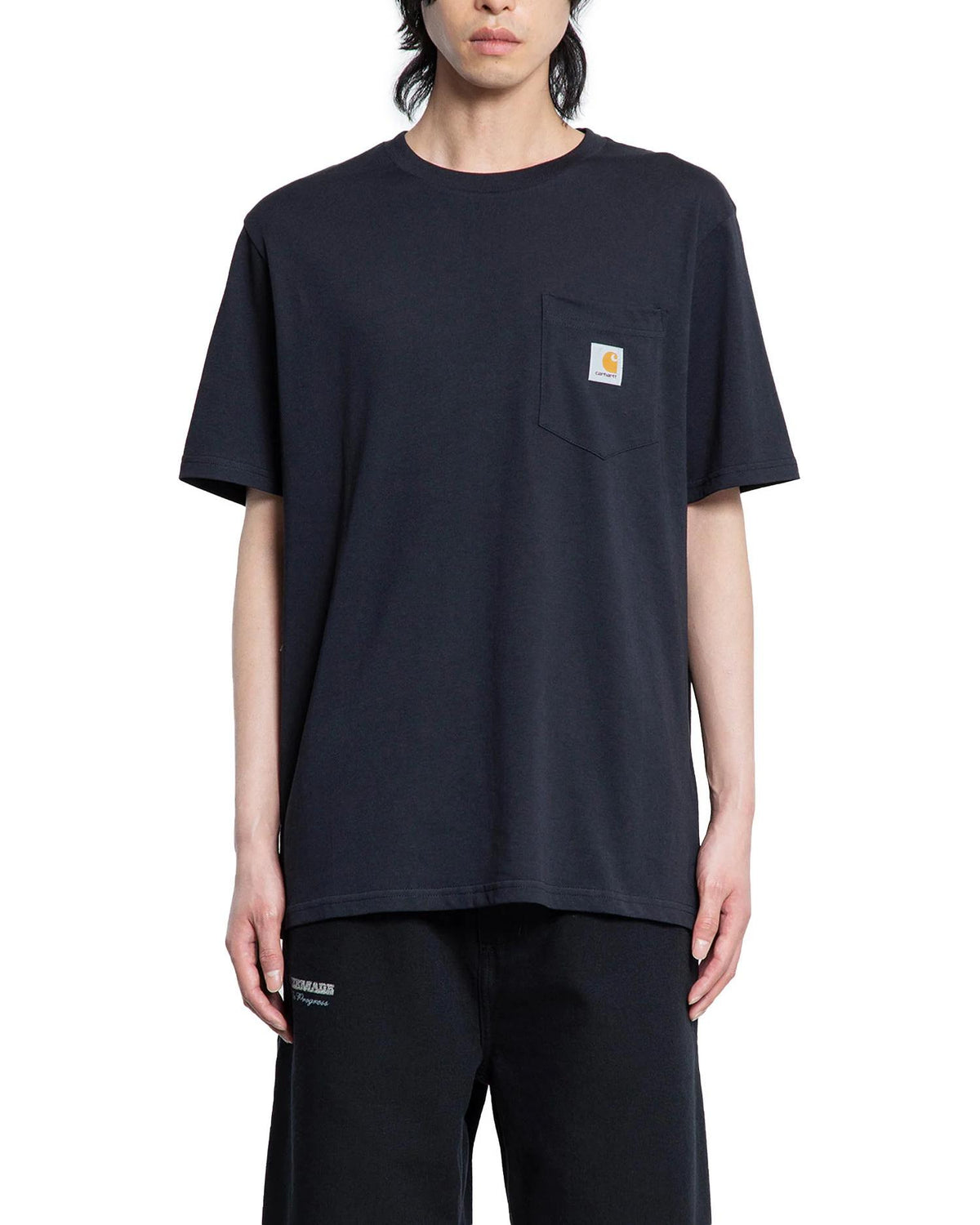CARHARTT WIP Pocket Short Sleeve T-Shirt Black