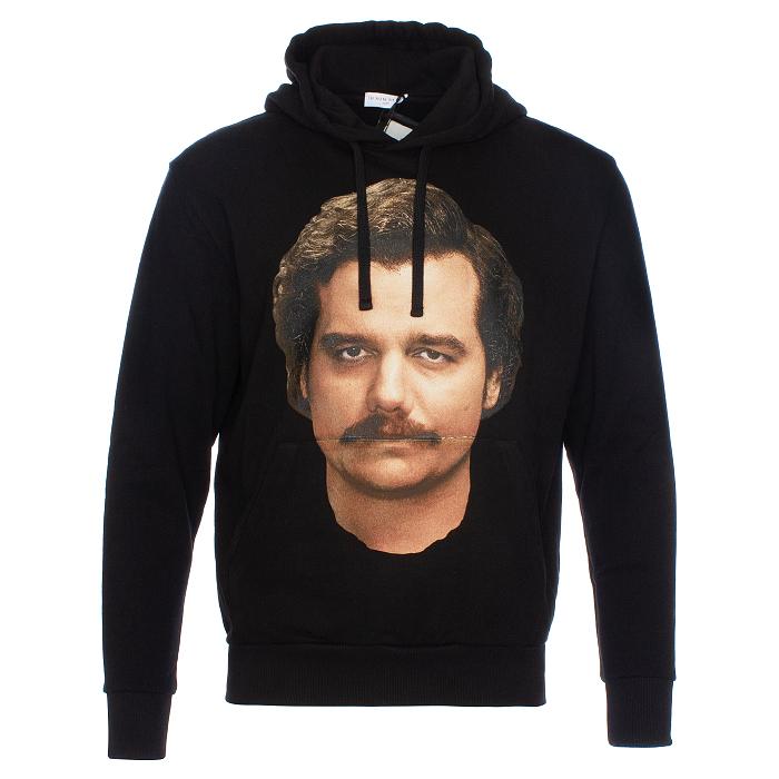 IH NOM UH NIT Pablo Archive Logo Print Hooded T-Shirt for Men