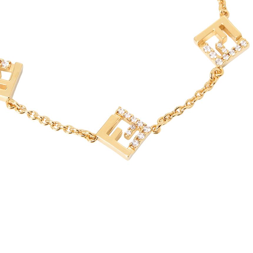 FENDI Forever Chain Bracelet for Women Gold-Tone