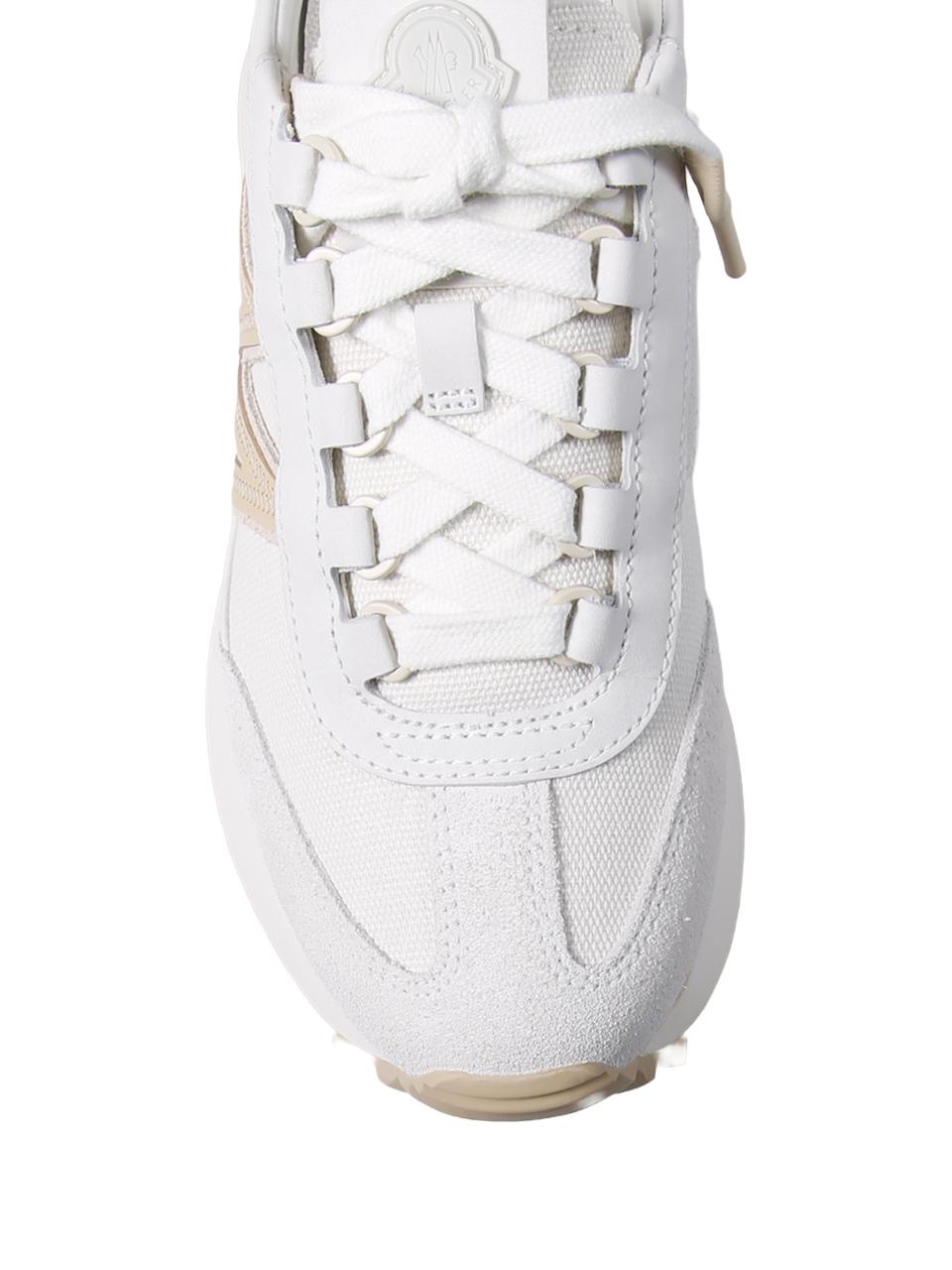 Moncler Leather Low-Top Sneakers White Women’s