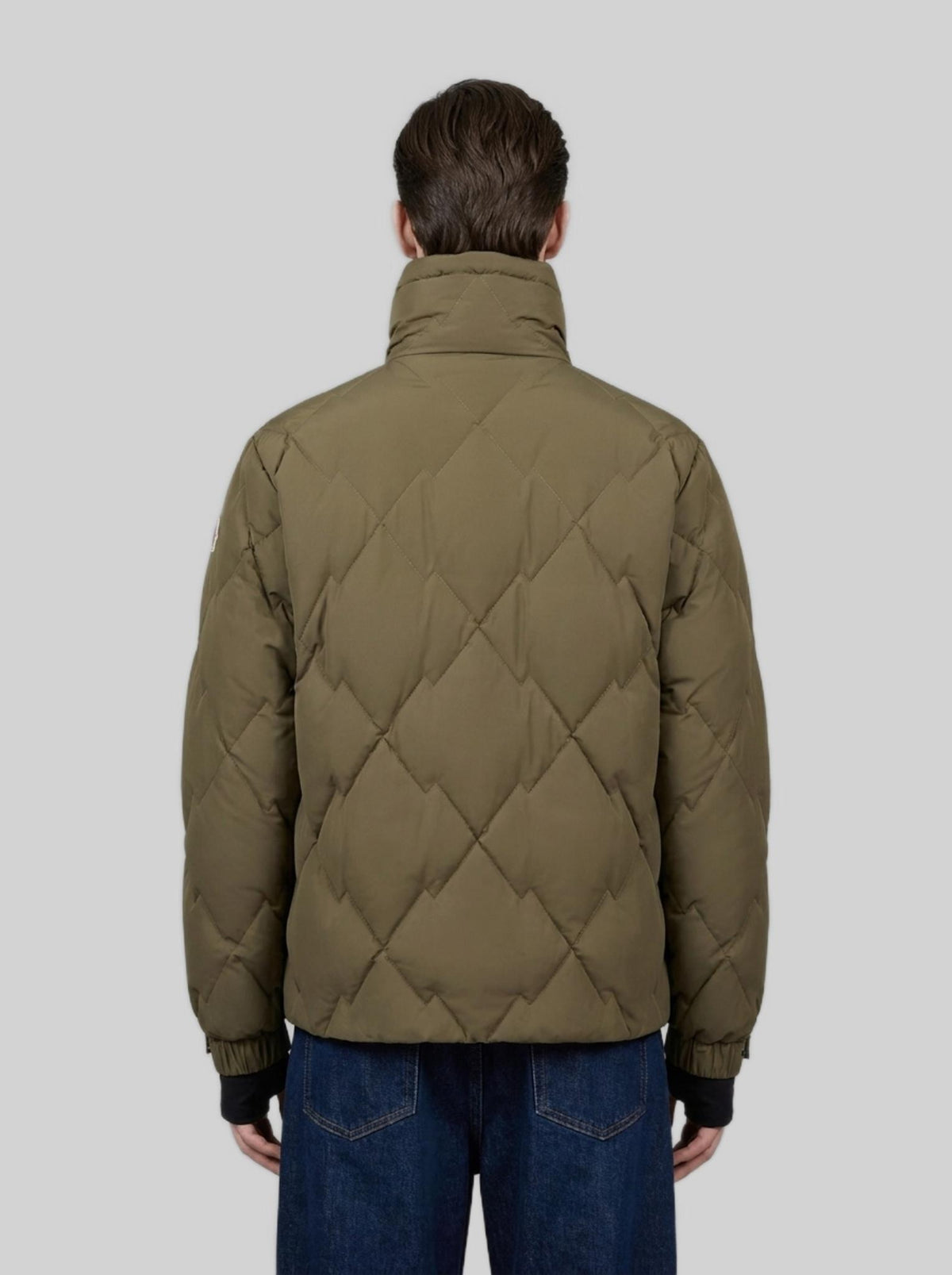 Moncler Navy Casual Jacket Men’s Lightweight Zip-Up Outerwear
