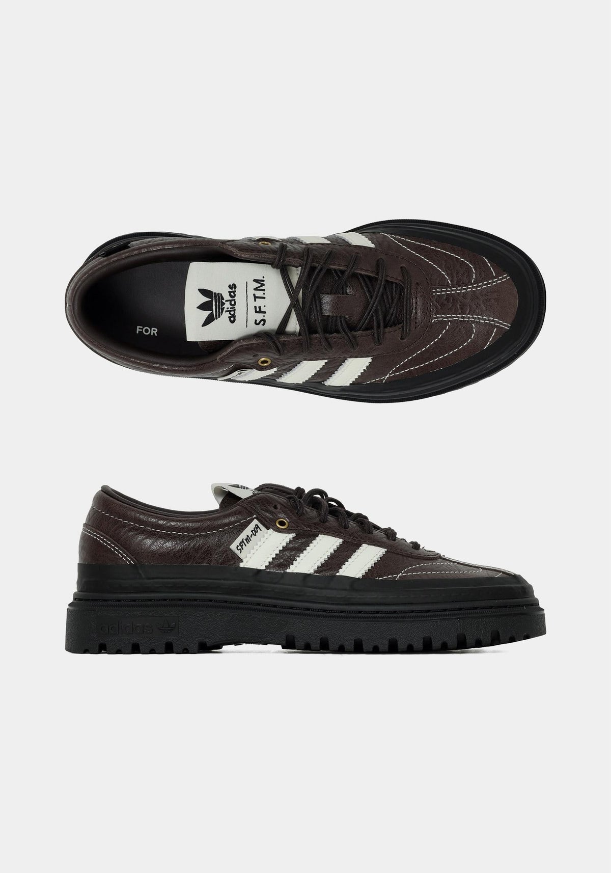 Adidas Off-White/Core Black Samba LX Sneakers Unisex Low-Top KI4762