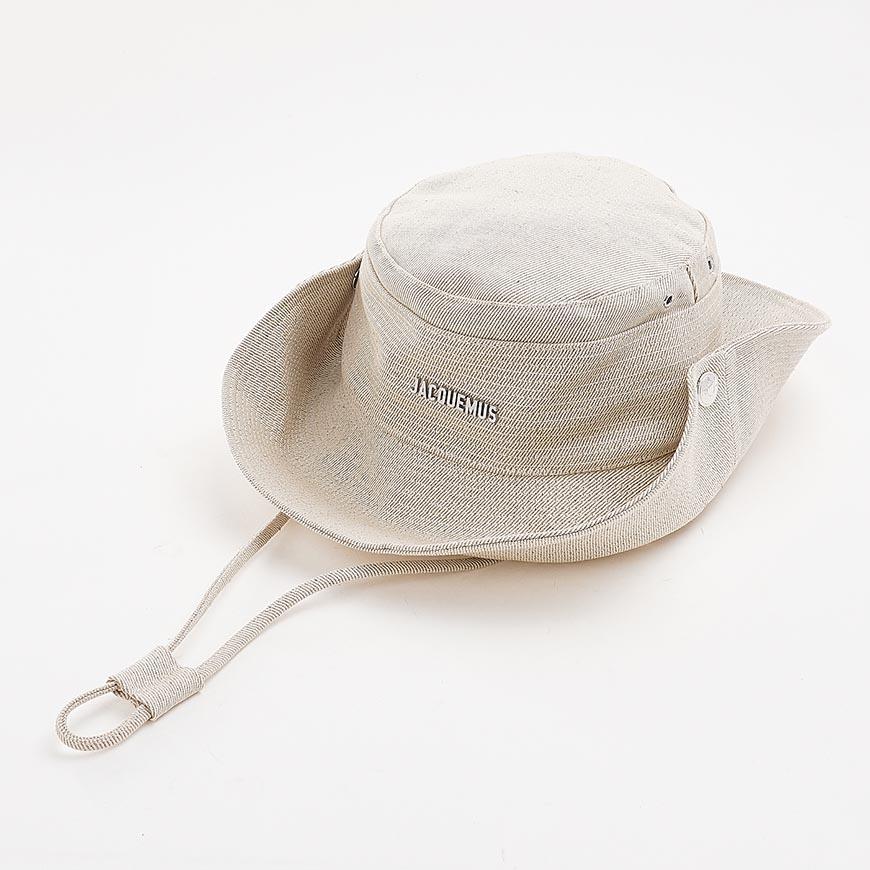 JACQUEMUS Denim Le Bob de Nîmes Unisex Bucket Hat Navy
