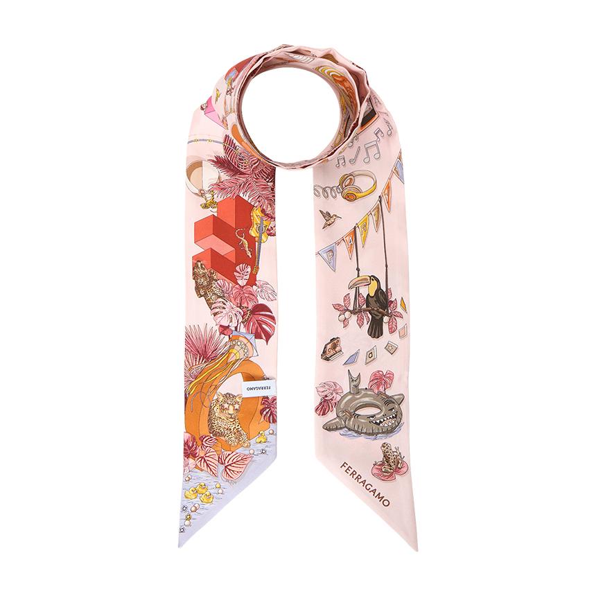Ferragamo Women’s Silk Scarf Scarf
