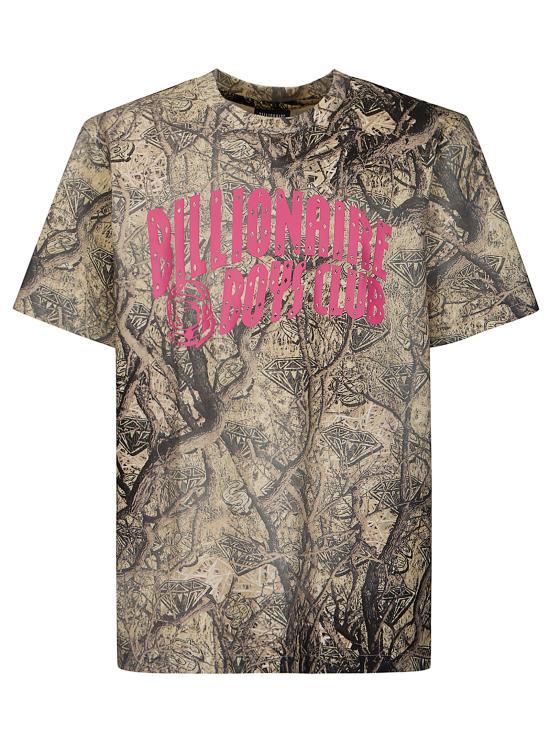BILLIONAIRE BOYS CLUB Short Sleeve T-Shirt for Men B25442 CAMO DOM