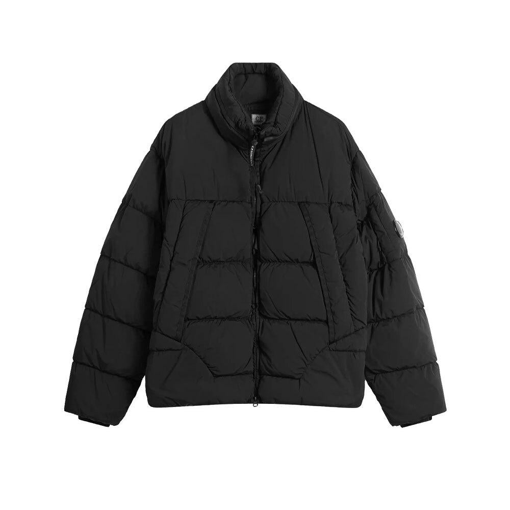 CP Company Nycra Padded Down Jacket Black Men’s Outerwear 19CMOW239 A005864G