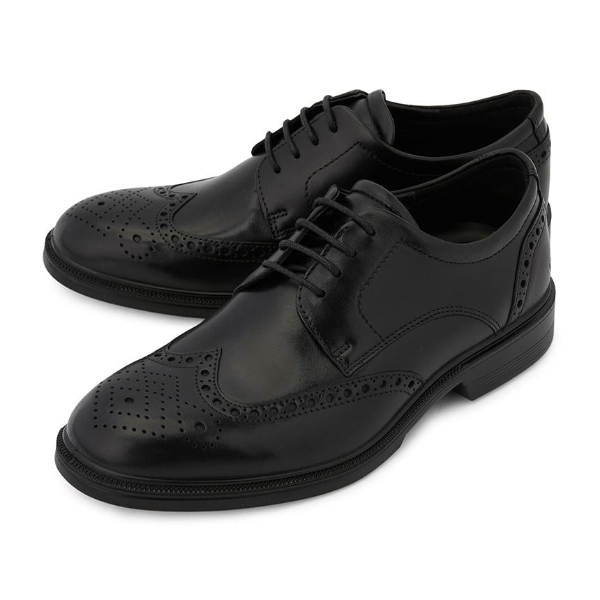 ecco Lisbon Leather Derby Shoes for Men 622164 01001
