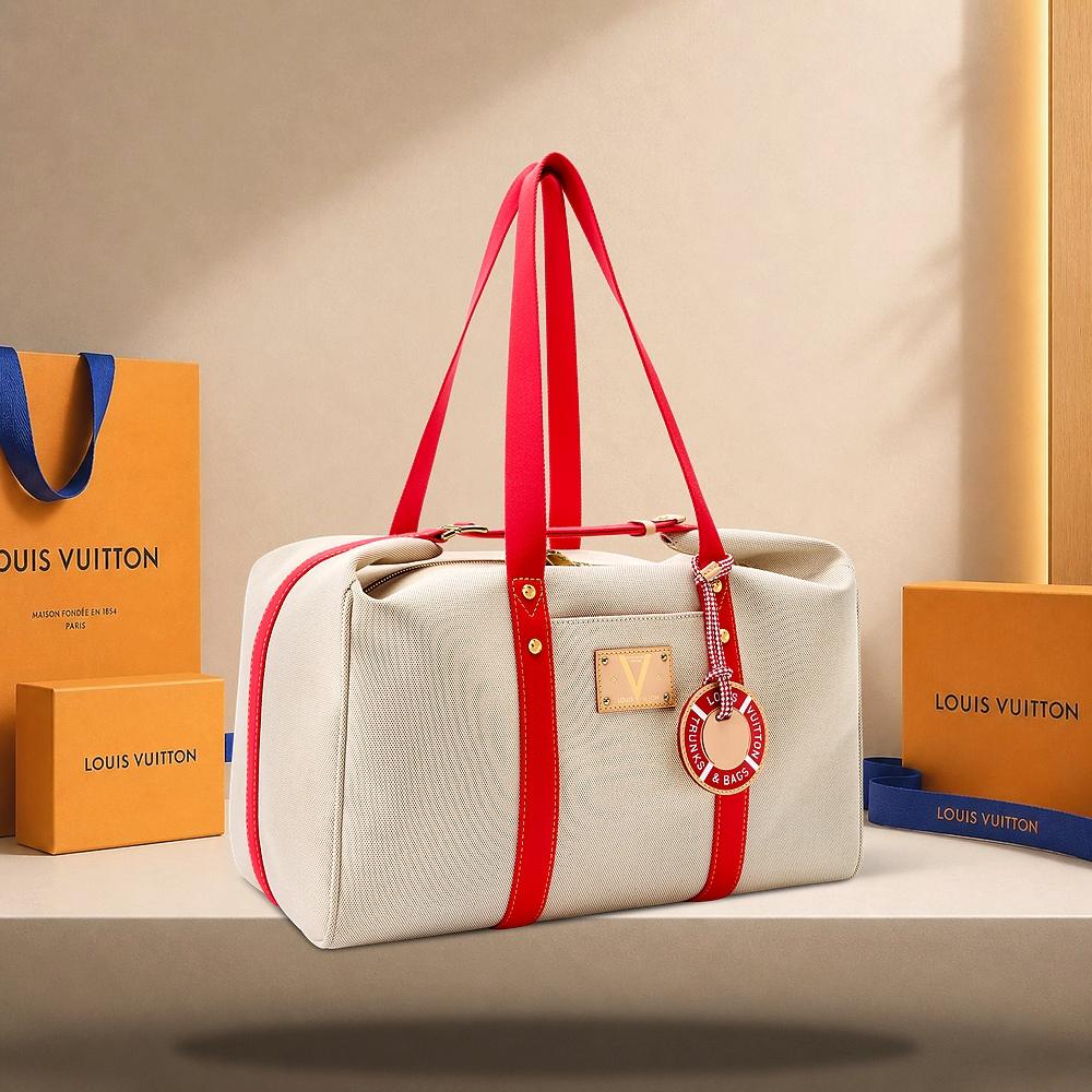 Louis Vuitton Voyageur Lighthouse Red Tote Bag M28509