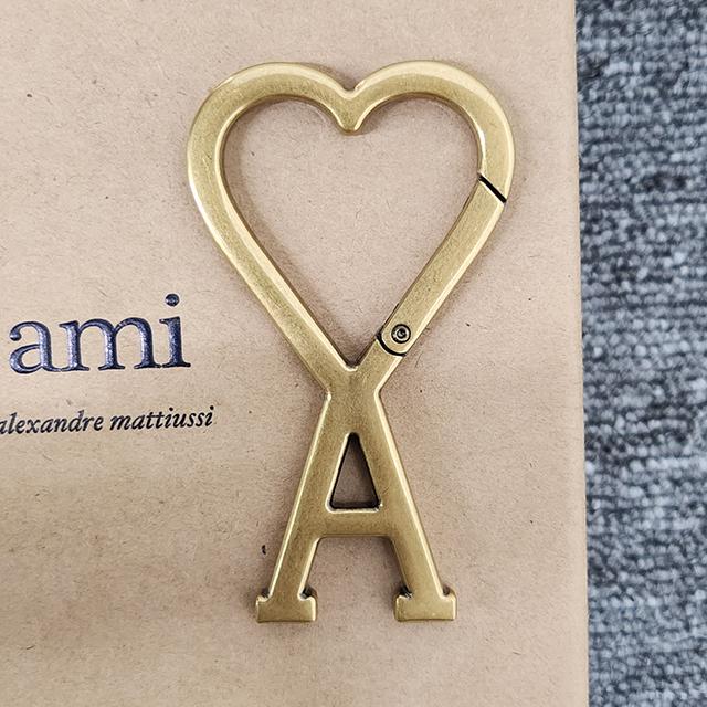 AMI Heart Logo Hook Keyring Key Holder Unisex Accessories UKR907 369 907