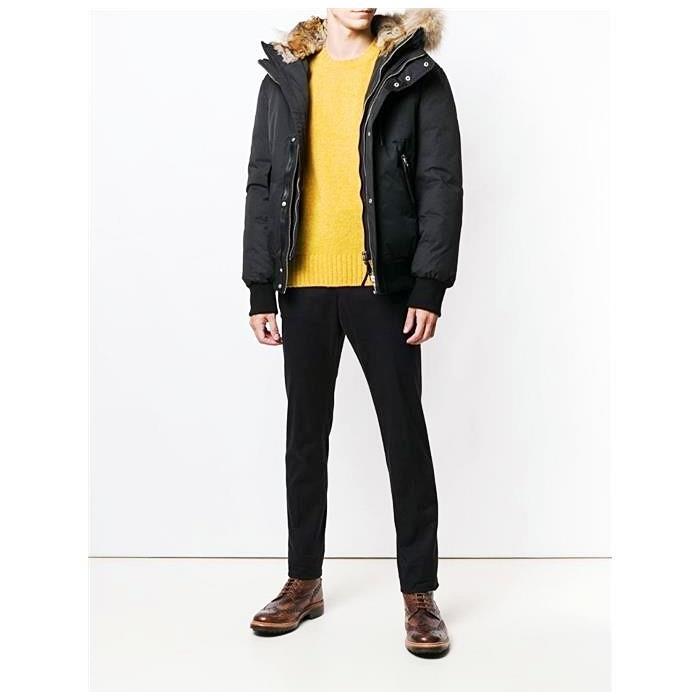 Mackage Dixon F Black Down Puffer Jacket for Men DIXONF