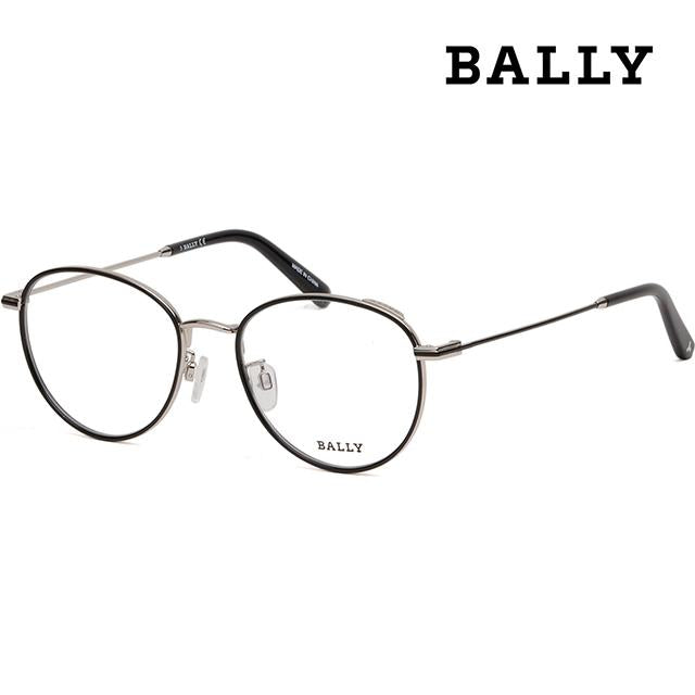 BALLY Round Metal Windsor Rim Eyeglass Frames Unisex BY5034H 005