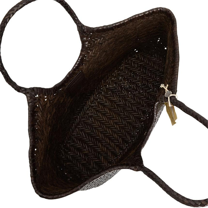Dragon Diffusion Nantucket Big Women’s Basket Shoulder Bag DK Brown