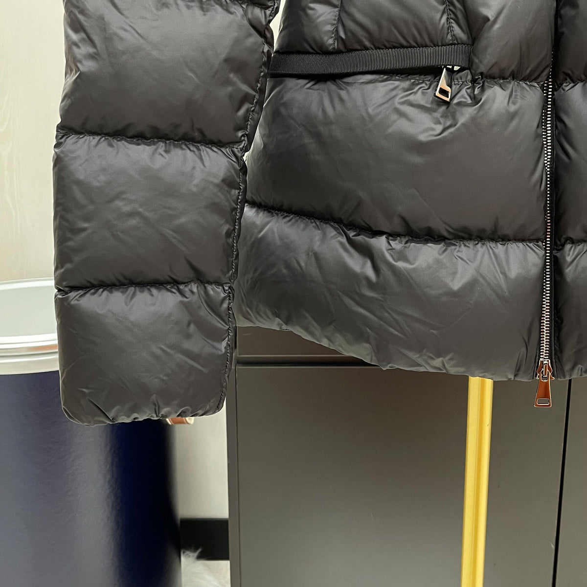 Moncler BOED Short Down Puffer Jacket Black