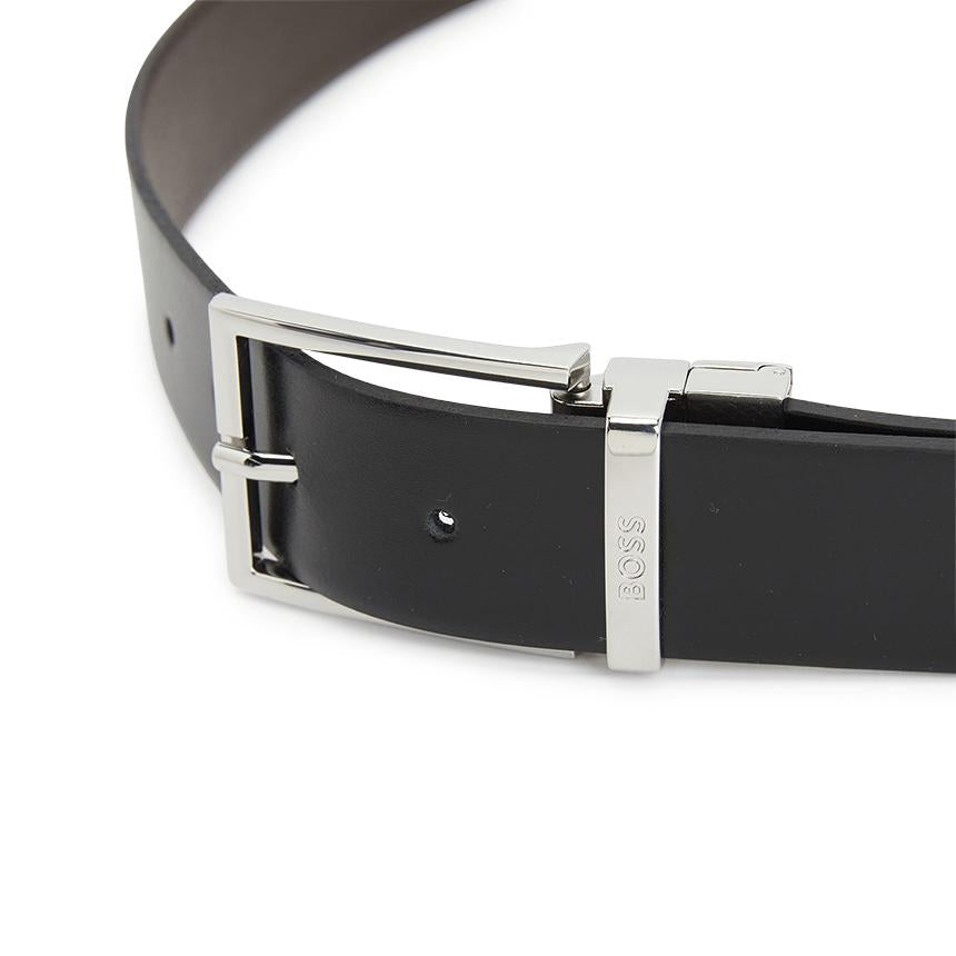HUGO BOSS Men’s Reversible Leather Belt 50537112 002