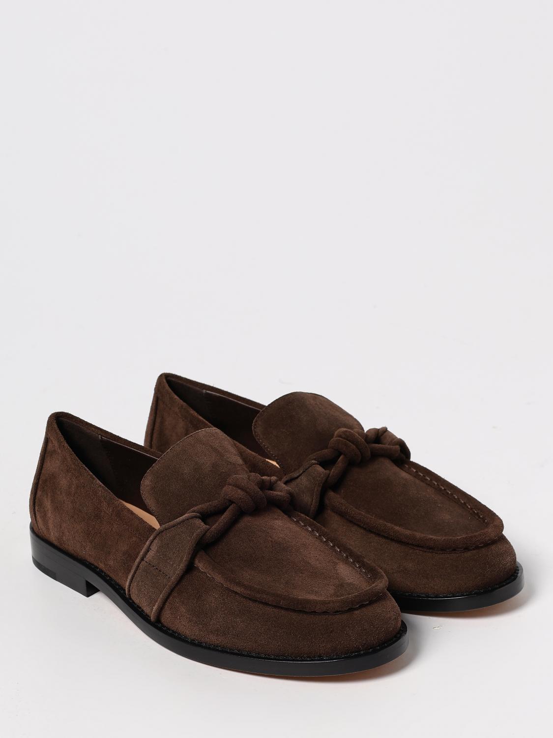 Bottega Veneta Brown Leather Loafers Women’s Classic Shoes