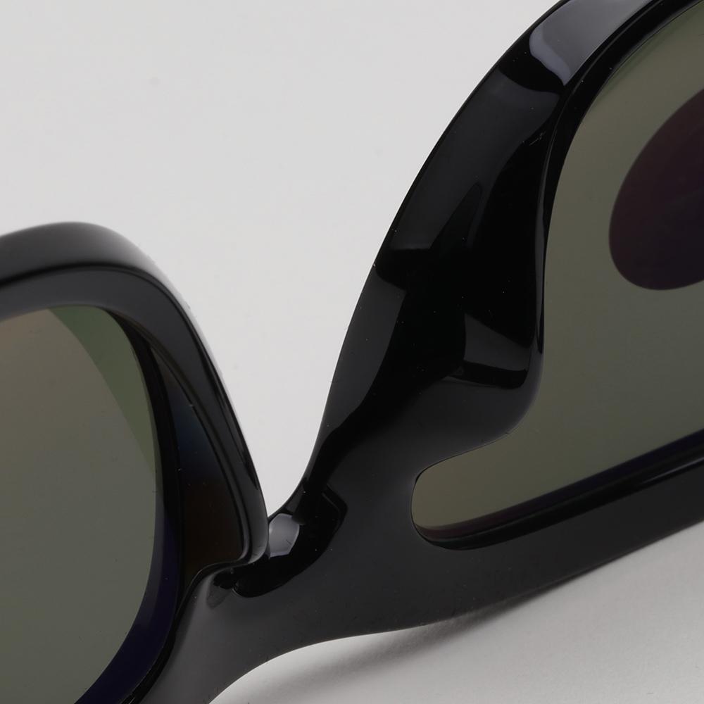 Ray Ban Polarized Sunglasses Black Large Square Frame Asian Fit