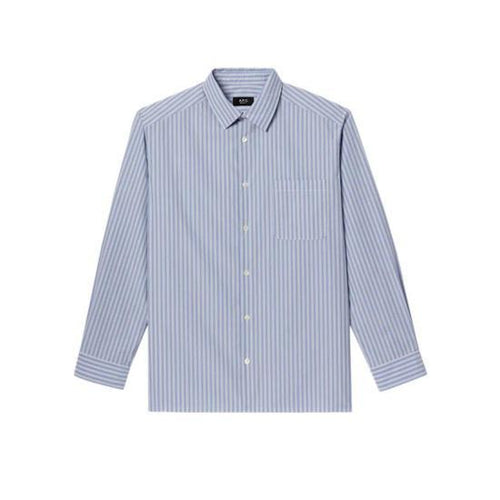 A.P.C. Chemise Malo Long Sleeve Shirt COHJJ H12532 IAB