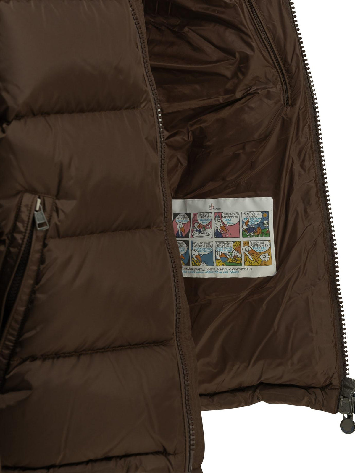 Moncler Glossy Down Puffer Jacket Navy Men’s