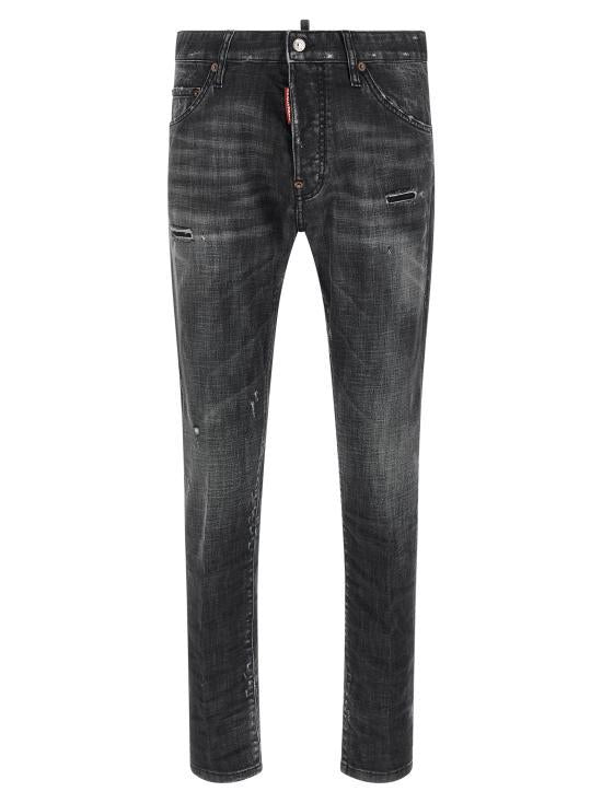 Dsquared2 Black Denim Jeans Men’s S74LB1910S30357900