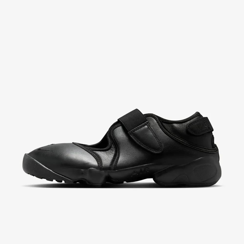 Nike Air Rift Leather Black Tabi Mary Jane Low-Top Sneakers