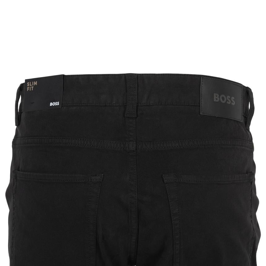 HUGO BOSS Men’s Straight-Leg Classic Pants Black
