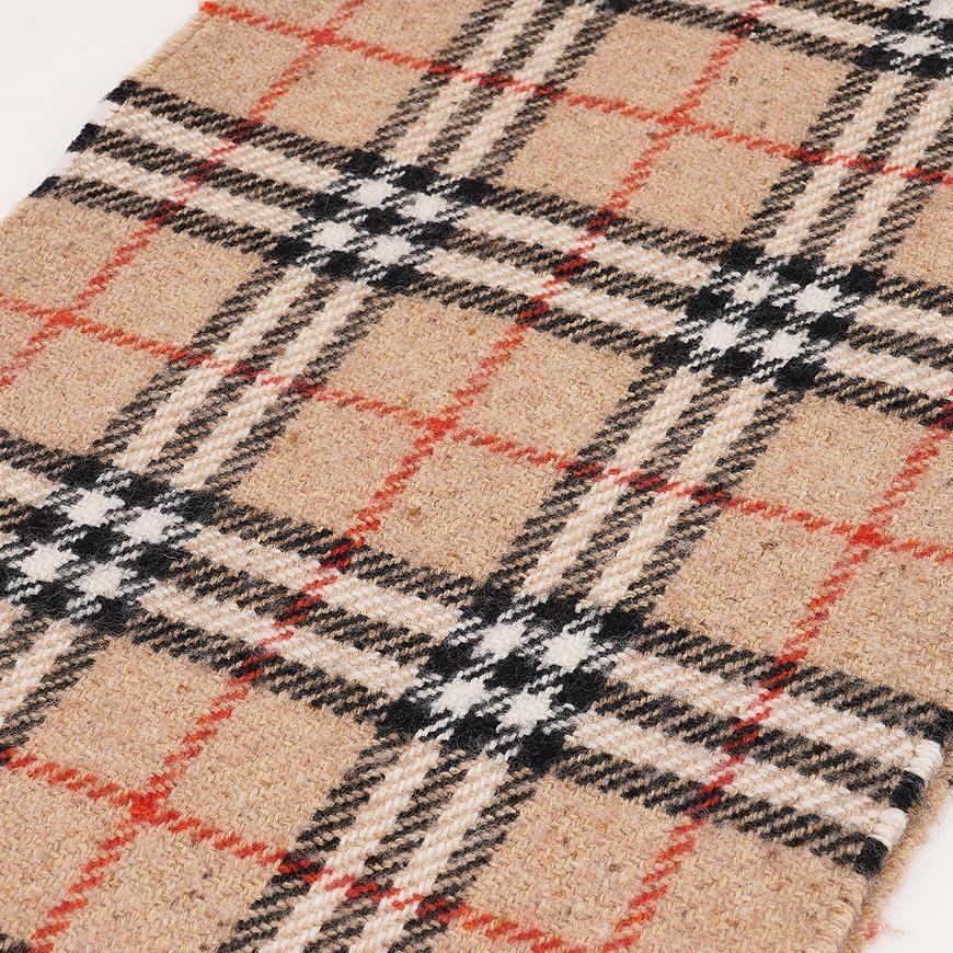 BURBERRY Unisex Check Wool Scarf 8099014 MU DF CHECK TO TEX SCF B9719