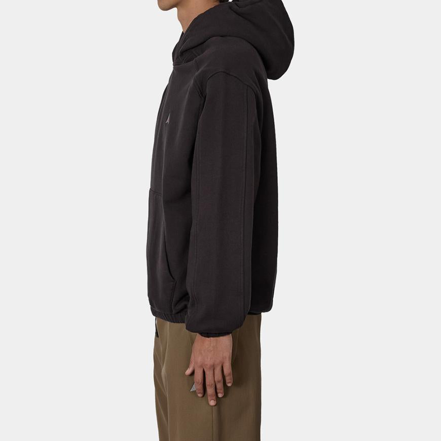 ROA Men’s Logo 490gsm Hoodie RBMW0634FA403 BLK0020