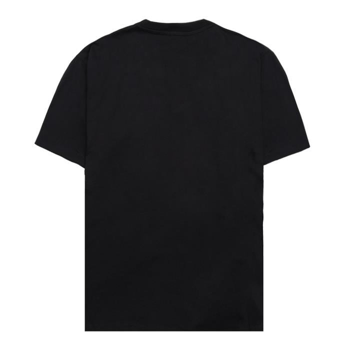 DIESEL Relaxed Fit Cotton Embroidered Logo Short Sleeve T-Shirt