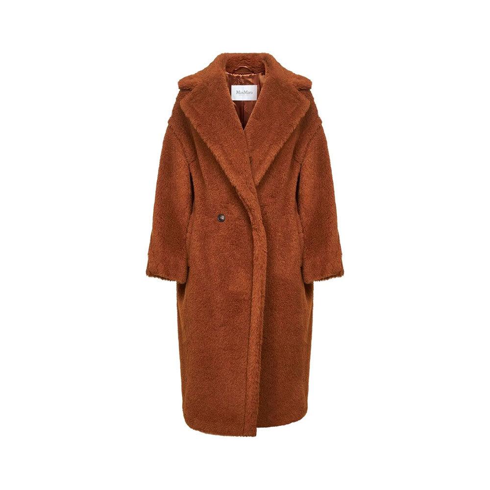 Max Mara Teddy Bear Wool Blend Coat Women 21016052600 011