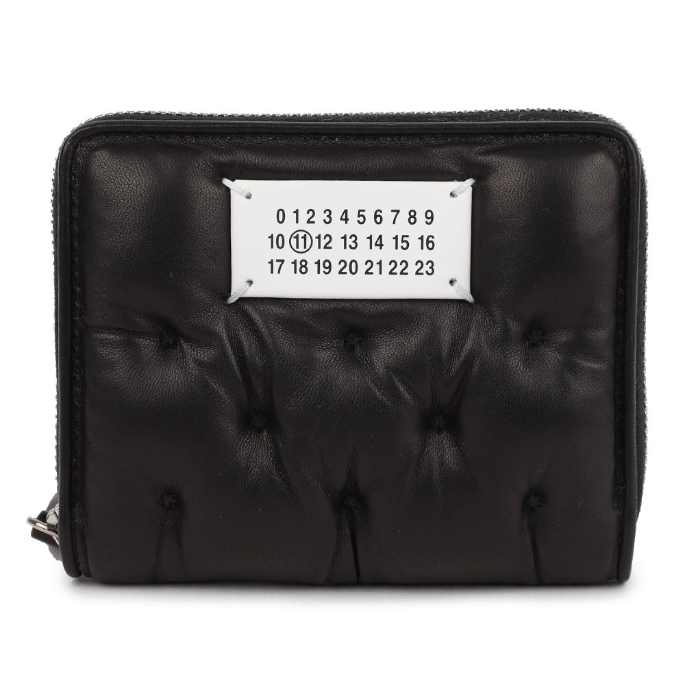 Maison Margiela Glam Slam Small Bifold Wallet Black Leathe SA1UI0032 P6434 T8013