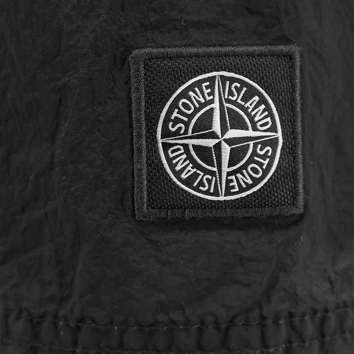 STONE ISLAND Econyl Nylon Cargo Shorts Black Men