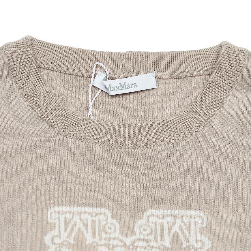 Max Mara Virgin Wool Round Neck Sweater SIR for Women 014