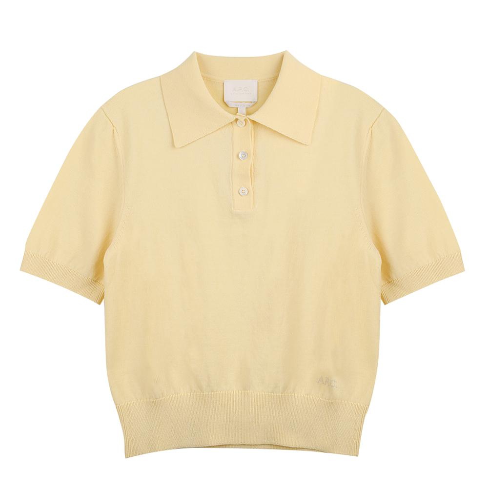 A.P.C. Polo Collar T-Shirt COEZJ F23479 DAB