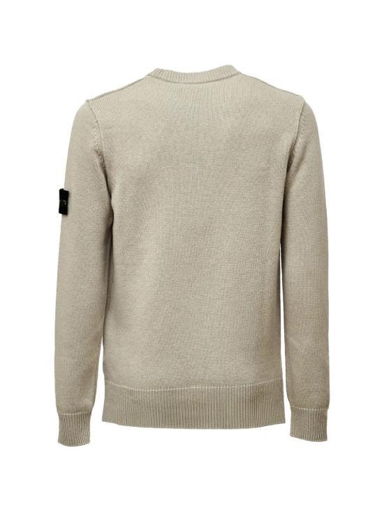 STONE ISLAND Lambswool Ribbed Trim Regular Fit Crewnec L2S15 5100072 S00A3 V0095