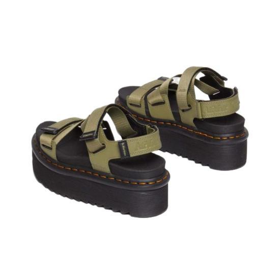 Dr.Martens Black Leather Sandals for Women 31805357 DOM