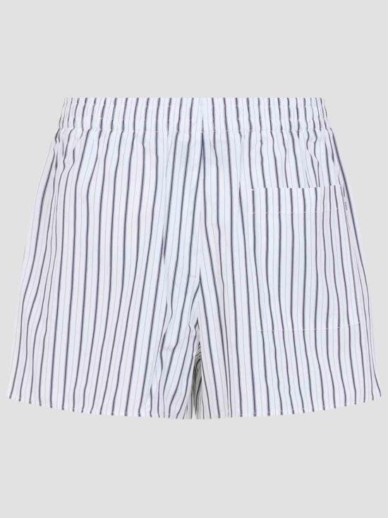 AMI Men’s Cotton Casual Shorts USO806 CO0220 A074 WHITE INK DOM