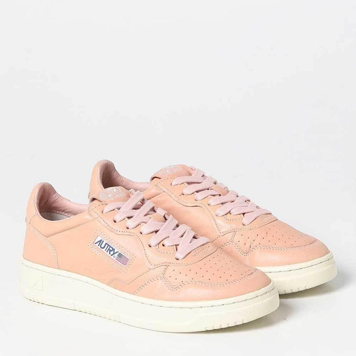 AUTRY Medalist Low Women’s Sneakers Goat Leather White