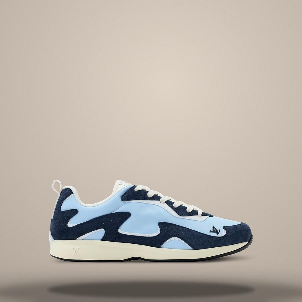 Louis Vuitton Blue LV Drop 300 Low-Top Sneakers 1AKP2N