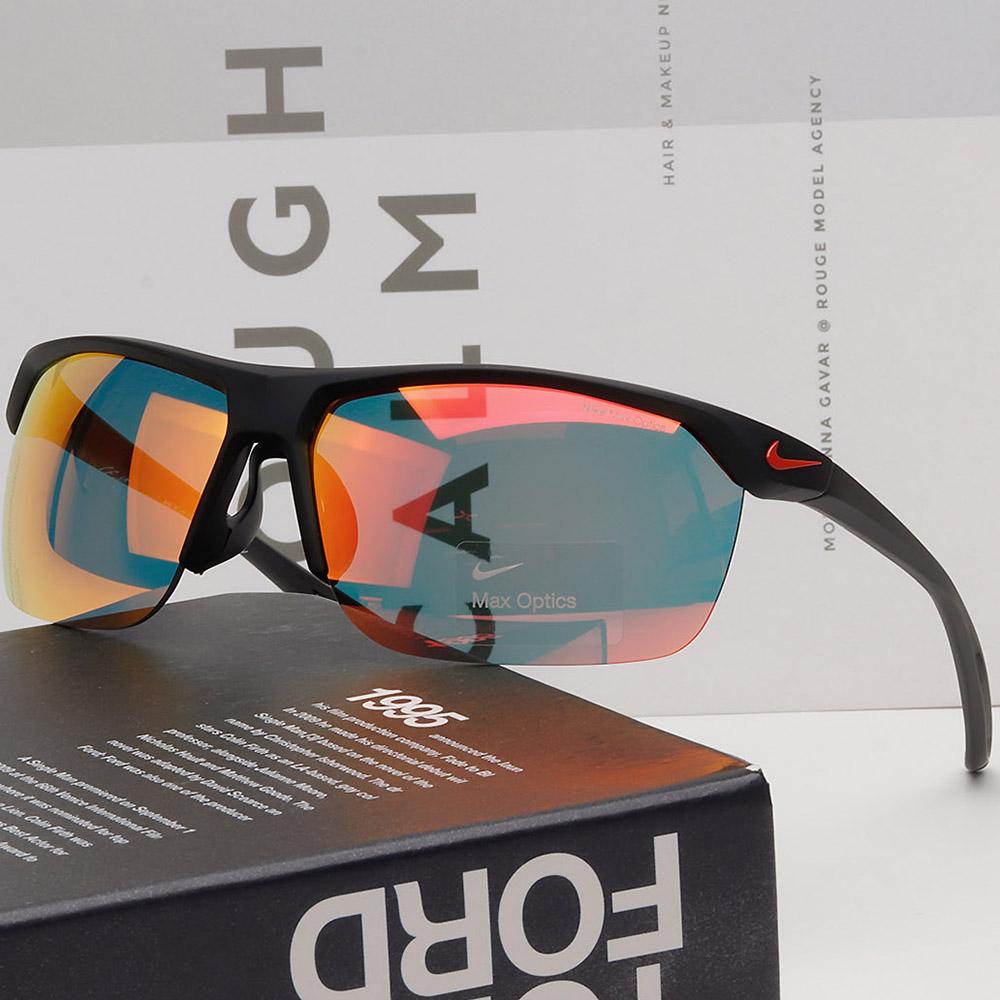 Nike Black Sport Trainer M Unisex Sunglasses for Running Cycling
