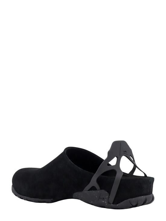 ROA Mule Slippers Sandals for Men NBUW140LE08BLK0001 BLACK DOM