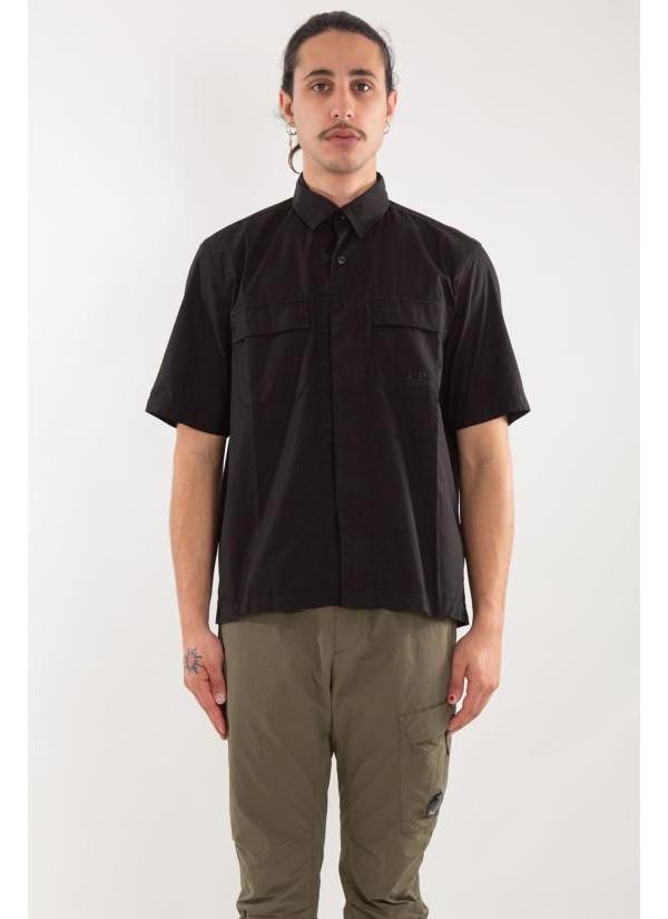 CP Company Cotton Ripstop Boxy Short Sleeve Shirt