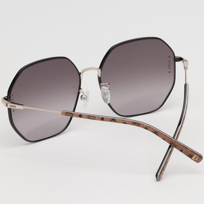 MCM Geometric Oversized Sunglasses Unisex MCM165SLB 015