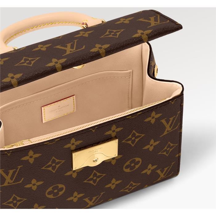 Louis Vuitton Cluny Mini Leather Top Handle Crossbody Shoulder Bag